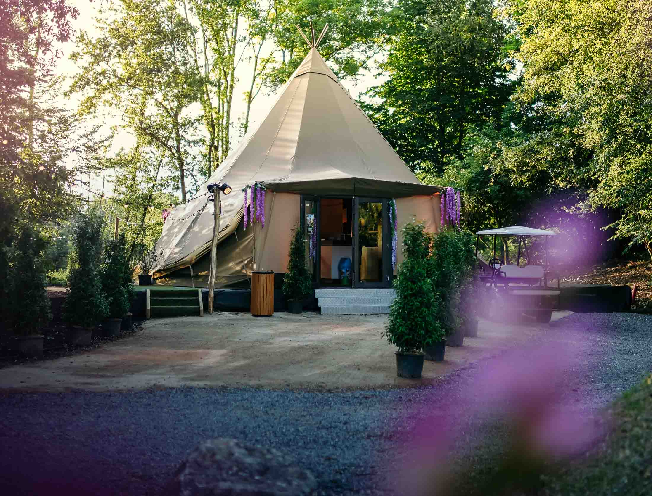 glamping in ardennen durbuy green fields