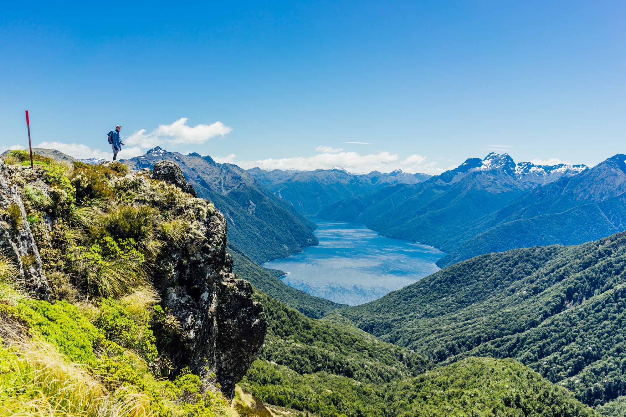 Alpine Scenery at the Kepler Track, Fiordland National Park, New Zealand