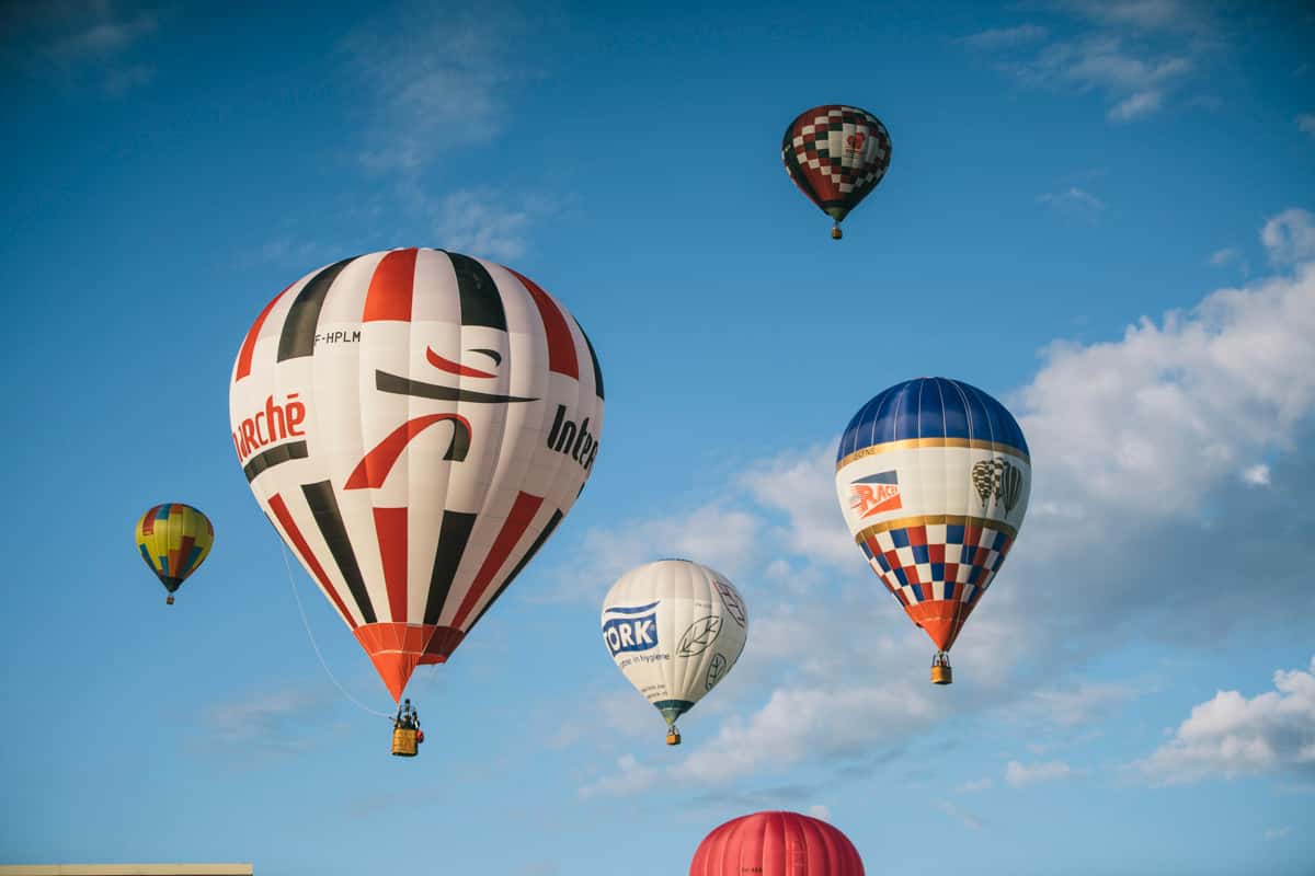 In beeld: Mondial Air Balloon festival