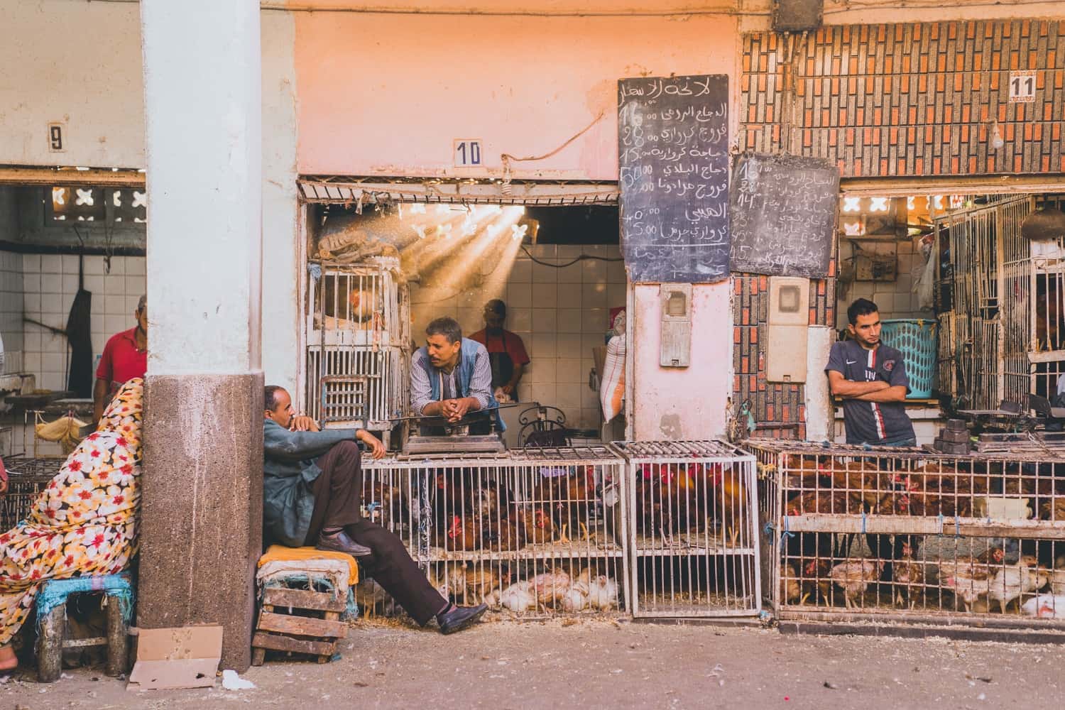 In beeld: De stoffige Souk van El Had in Agadir