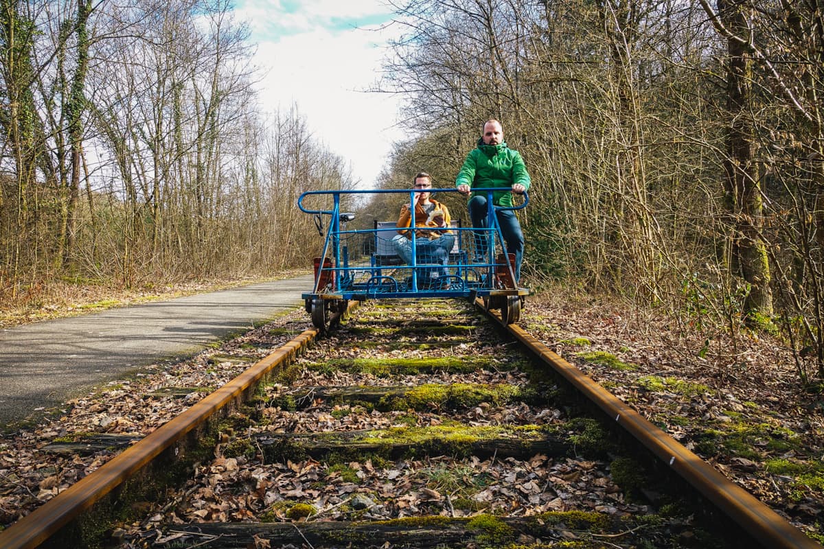 Railbike Ardennen