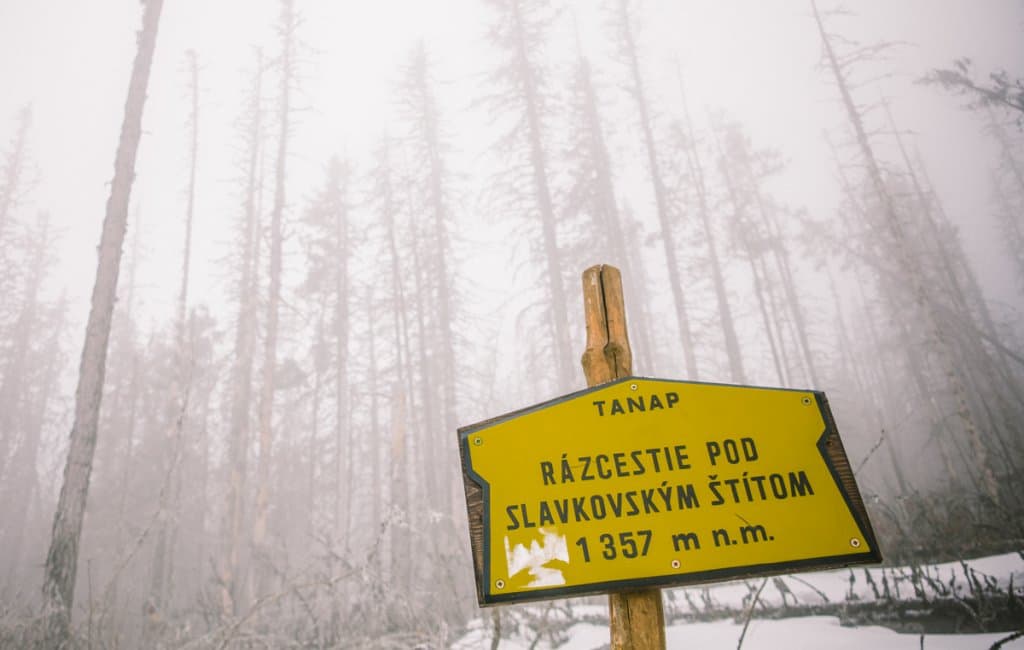 hiken in tatras gebergte slowakije