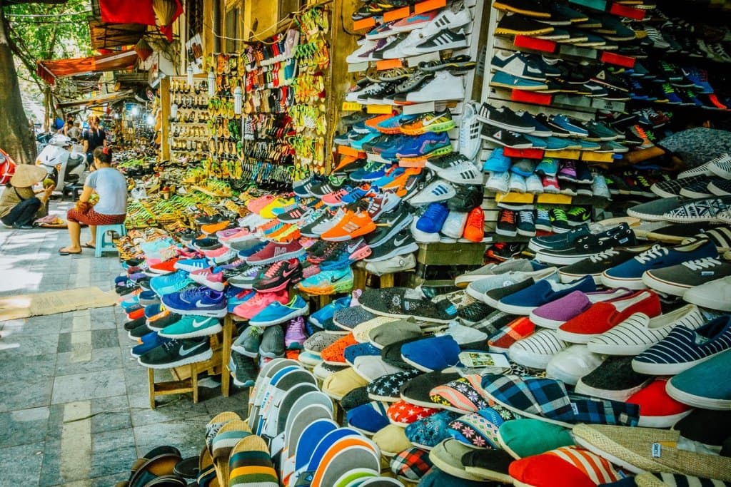 street market thailand vietnam