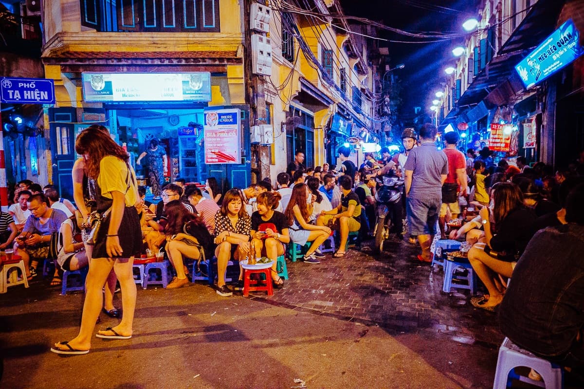 roadtrip door vietnam op brommer