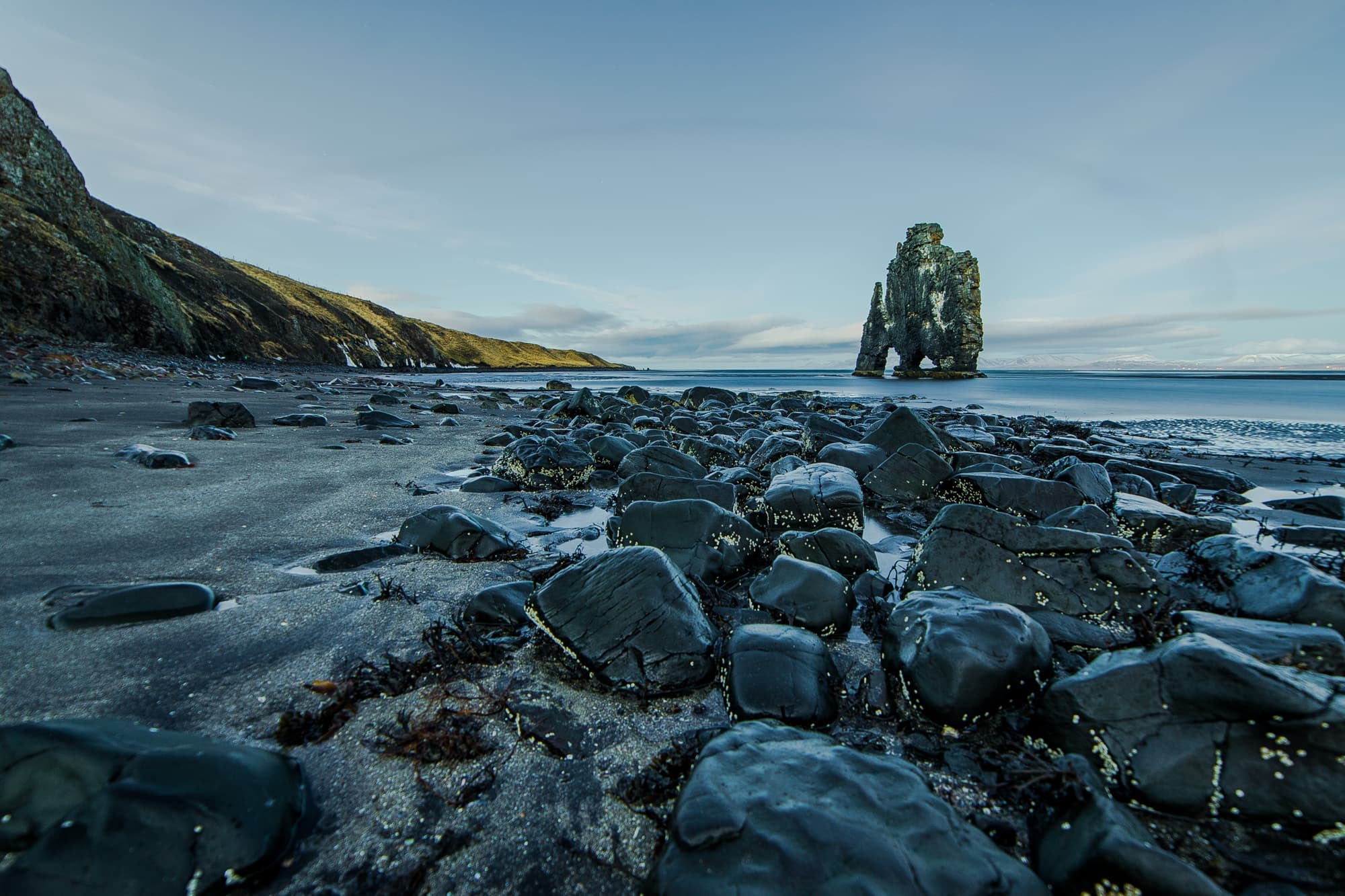 Fotos van IJsland Hvitserkur