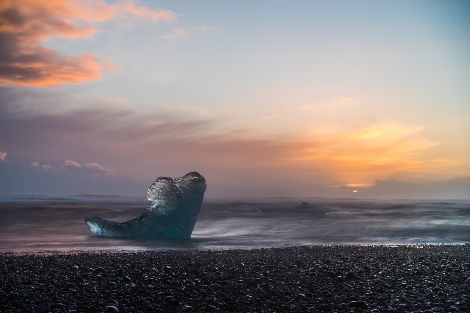 Fotos van IJsland: Jokulsarlon gletsjermeer