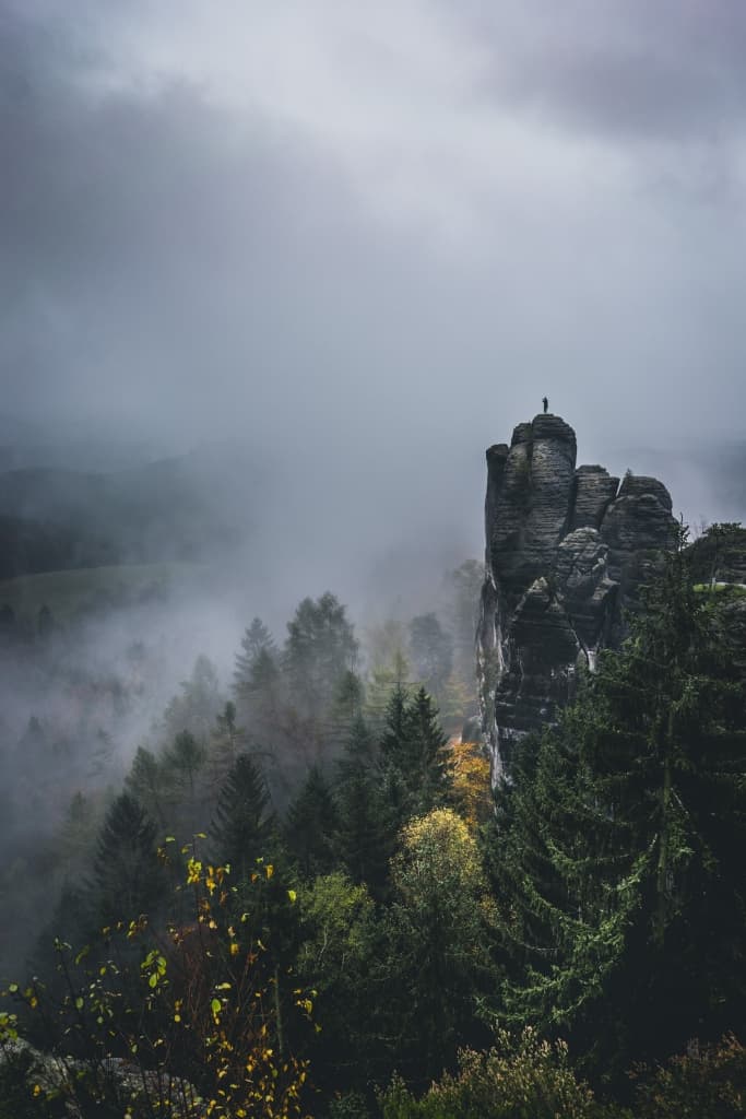 Bastei mooiste fotoplekken in Duitsland