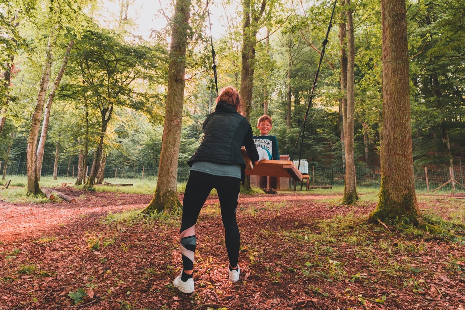 slapen in boomhutten met kinderen