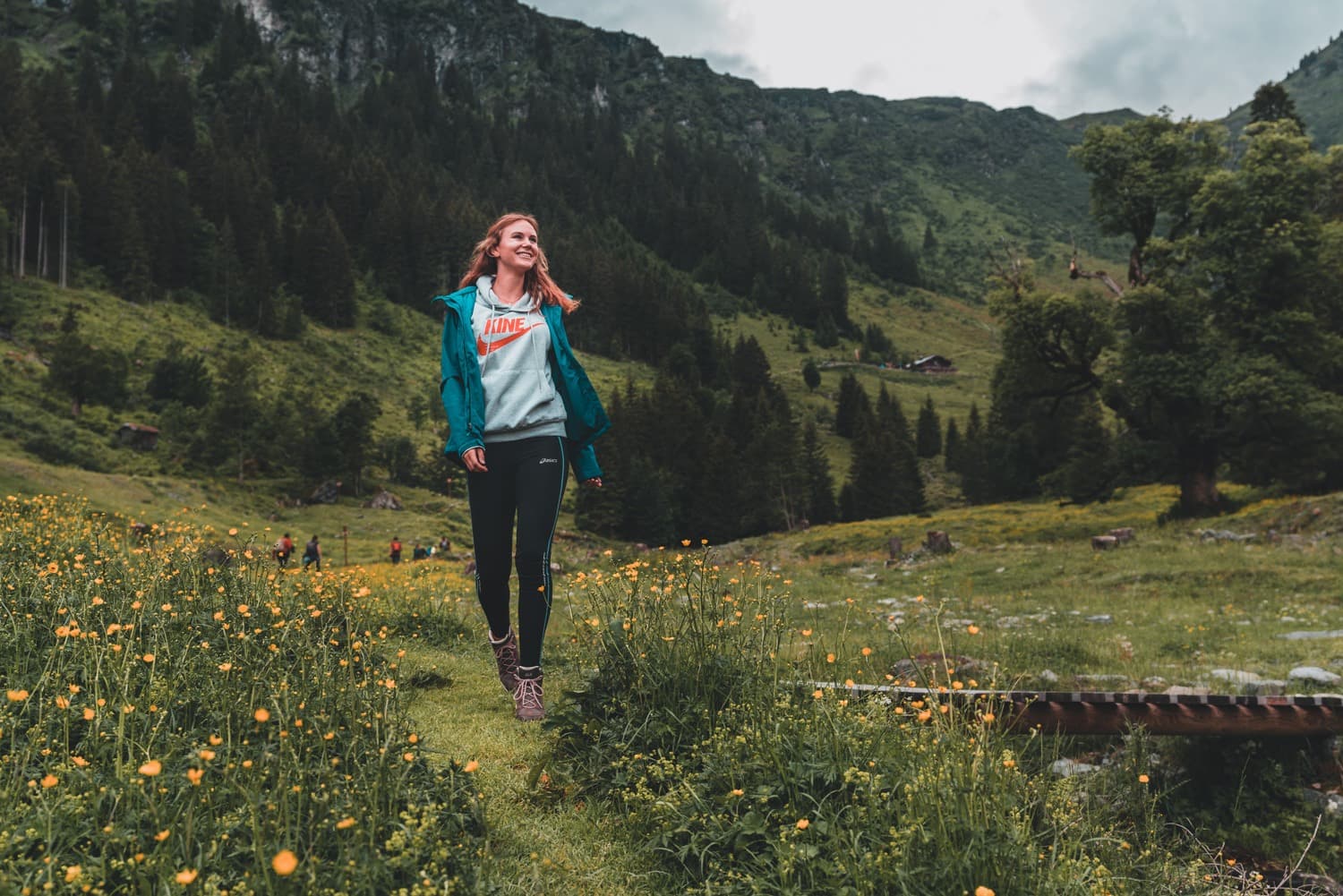 wandelen in oostenrijkse bergen
