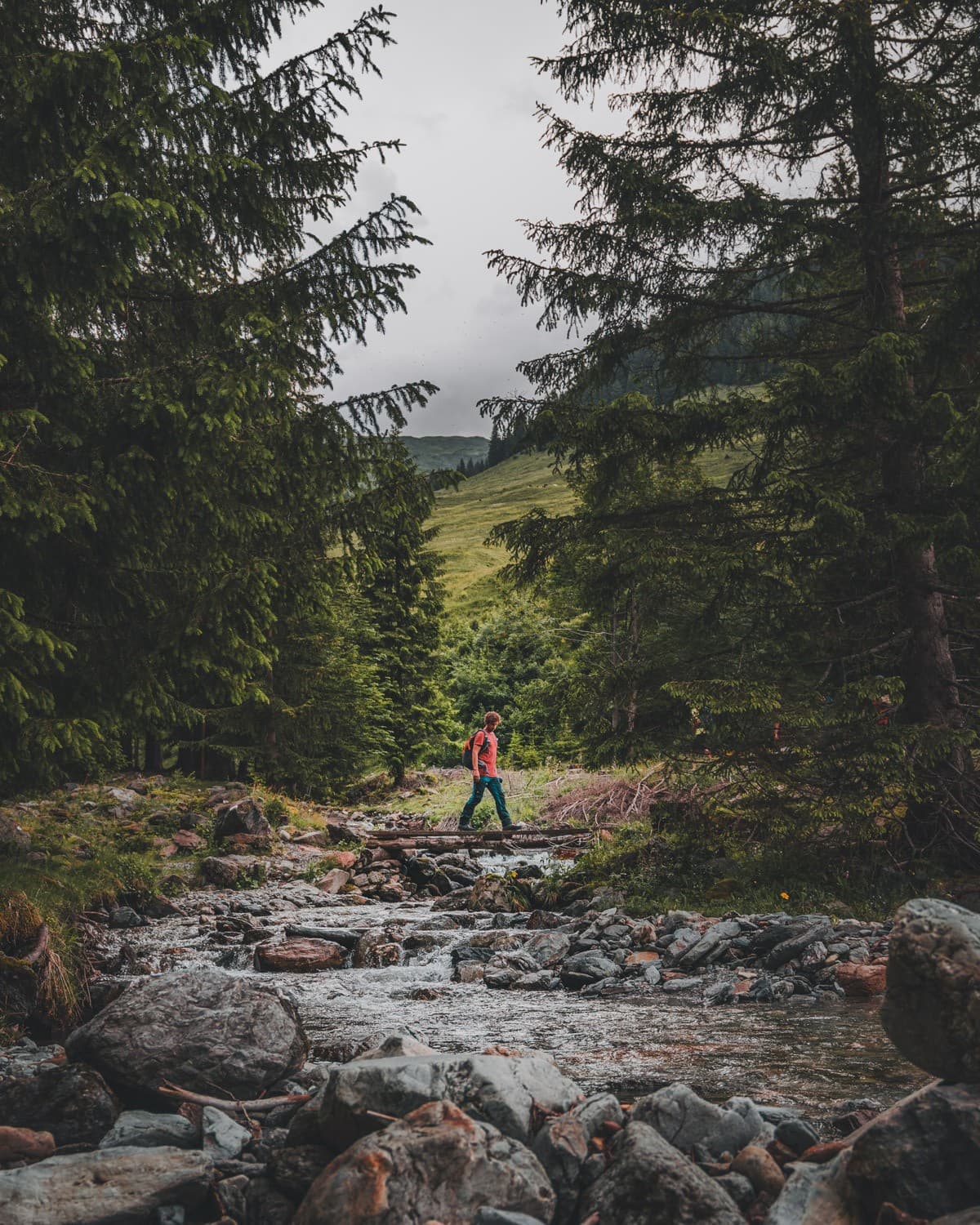 wandelen in oostenrijkse bergen