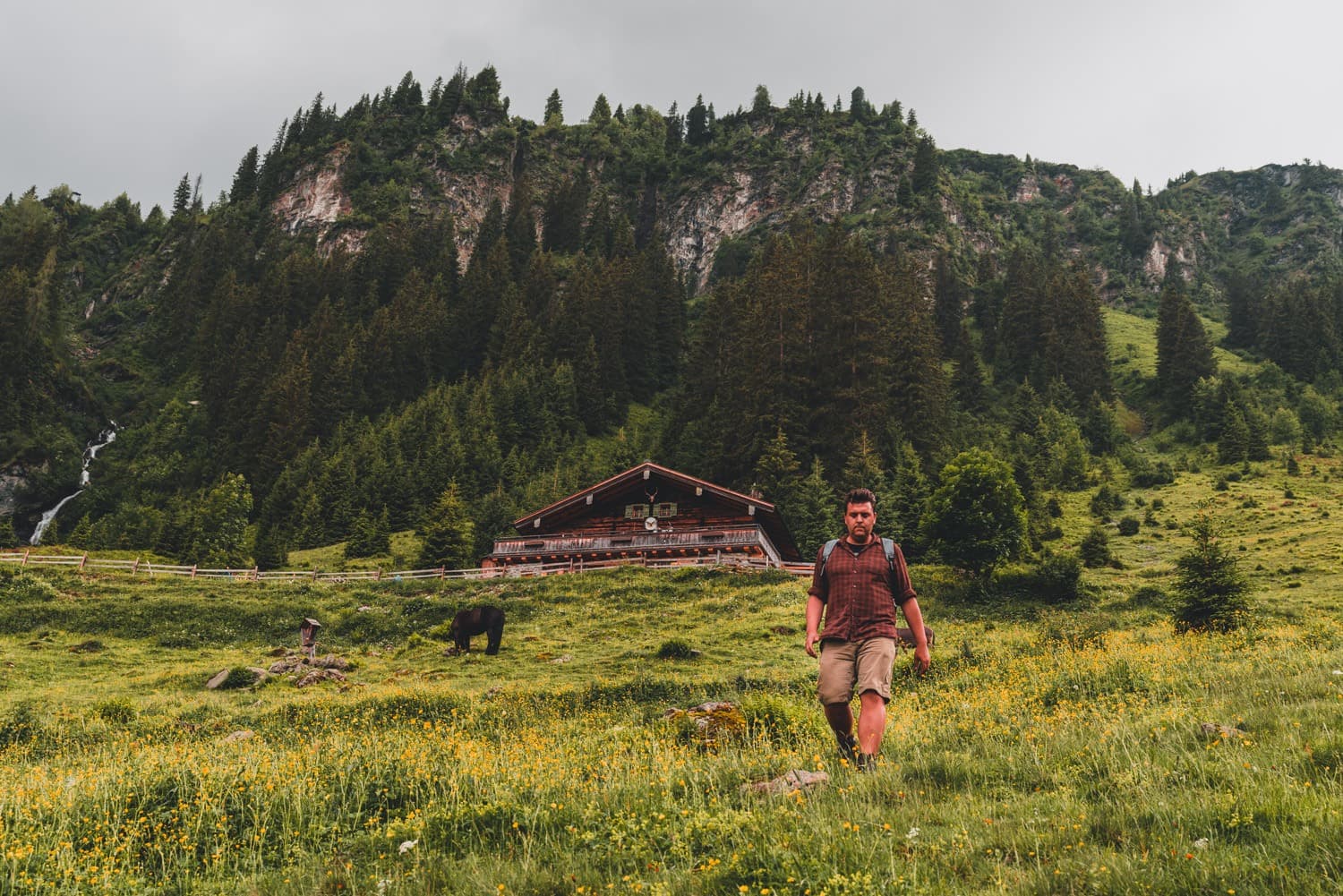 hiken in oostenrijkse alpen