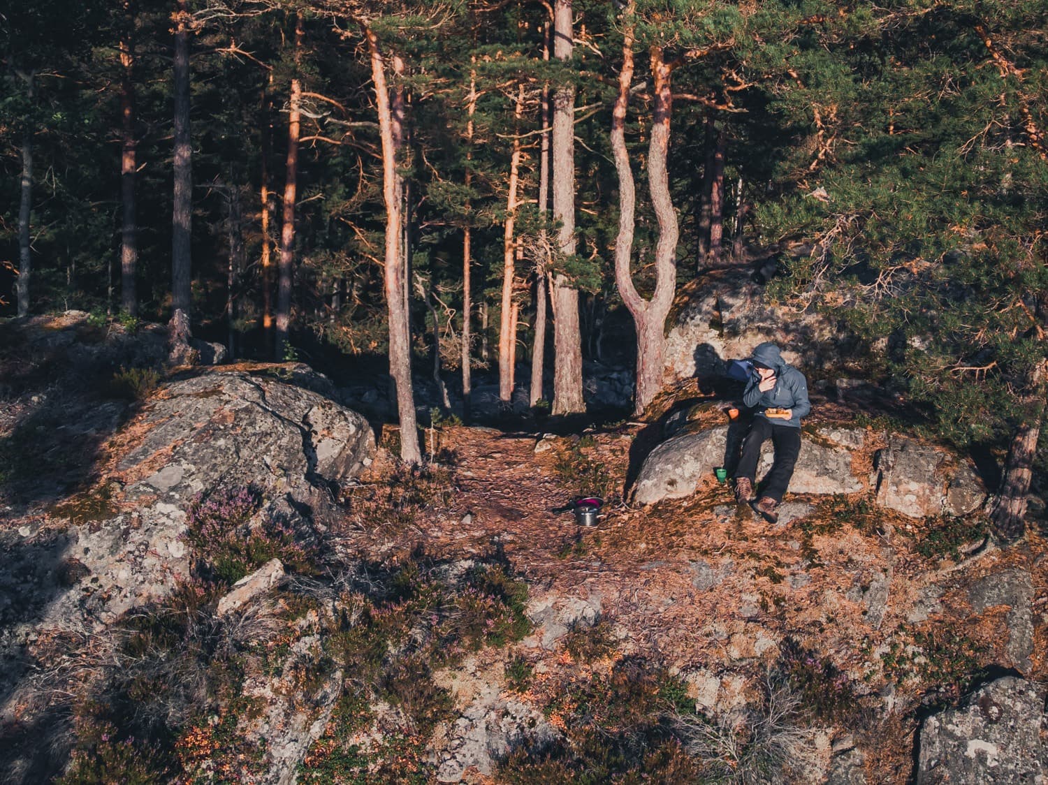 op zweedse meren kanoen