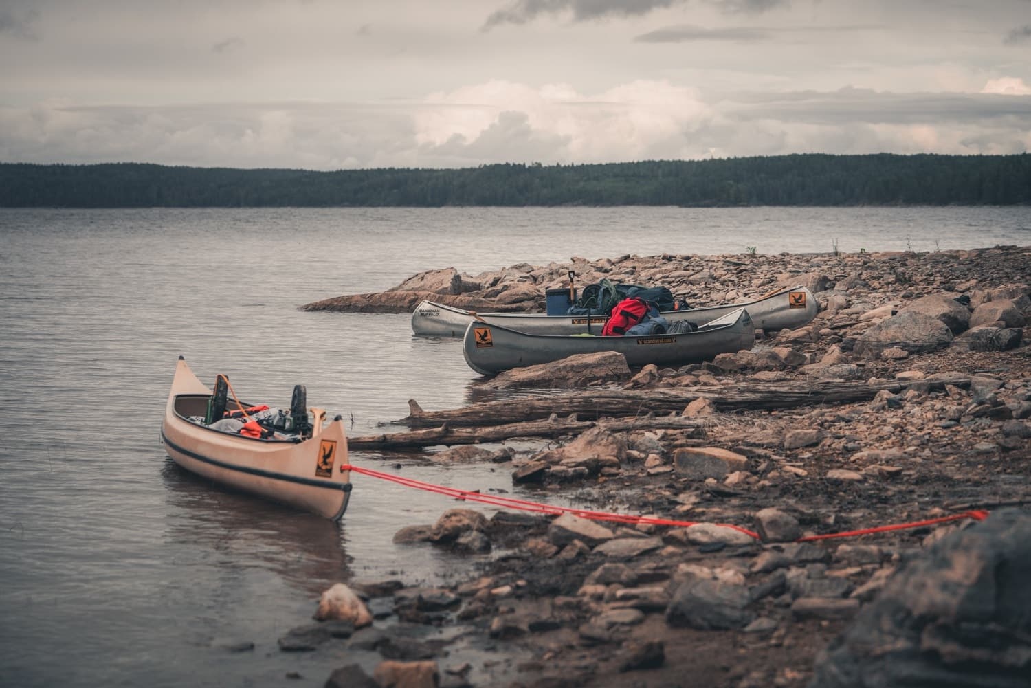 kajakken en kamperen