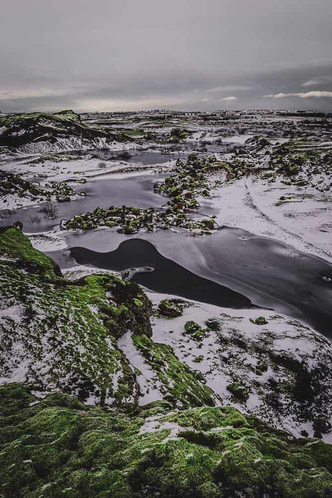 verhaal ijsland in de winter