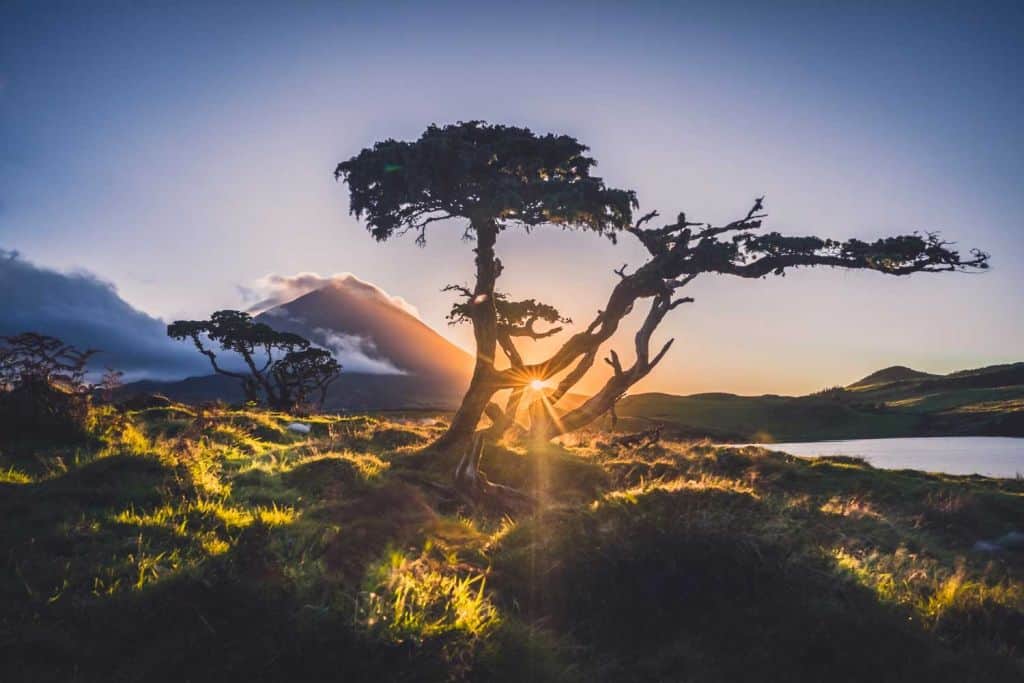 Lagoa do Capitao Pico Azoren