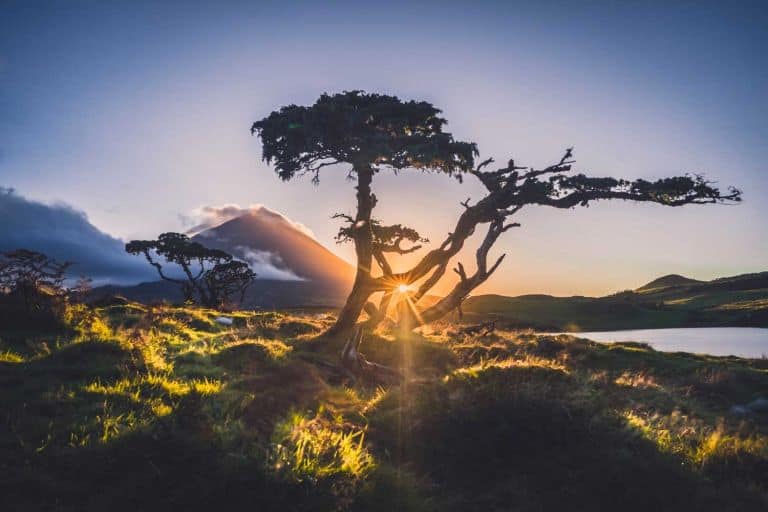 Lagoa do Capitao Pico Azoren