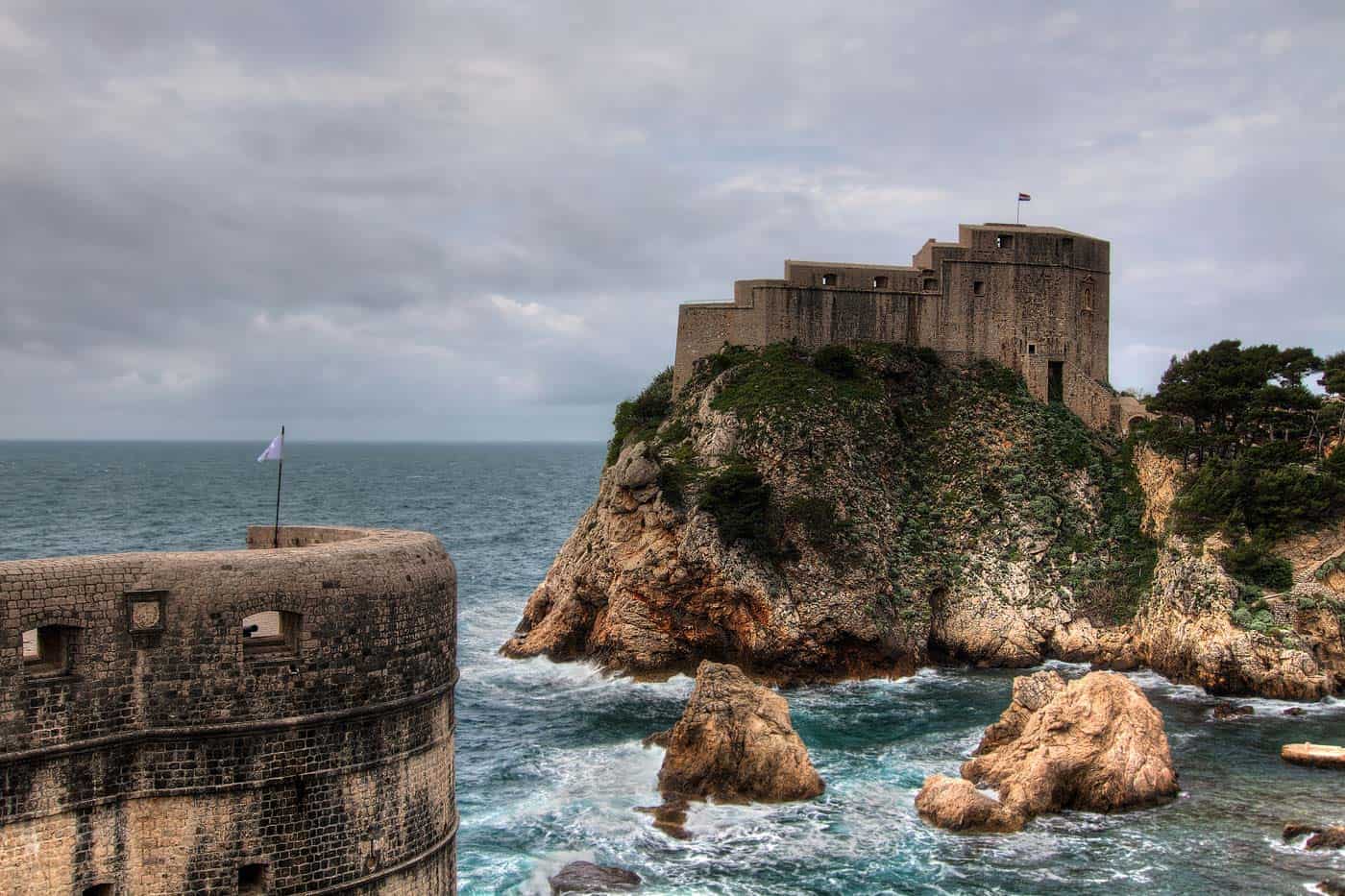 het kasteel van Lovrijenac