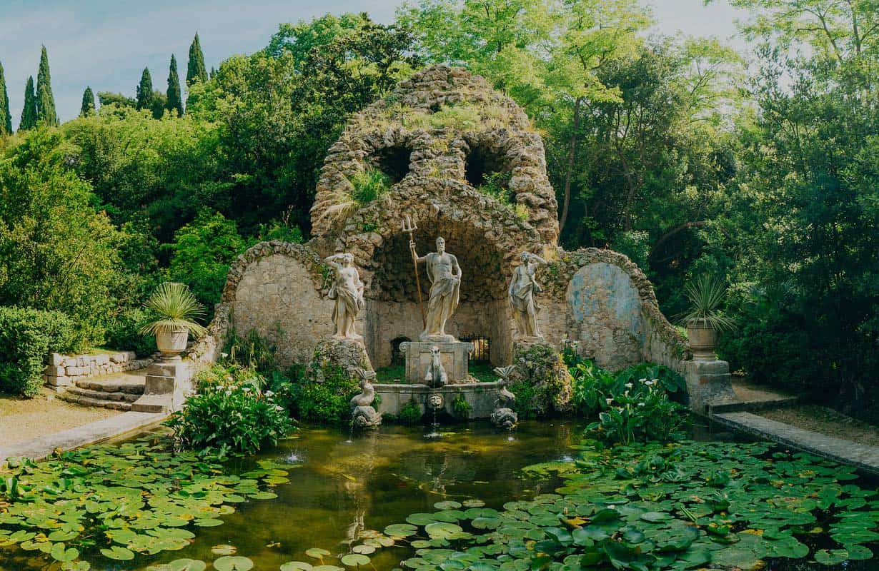 Trsteno Arboretum in Dubrrovnik
