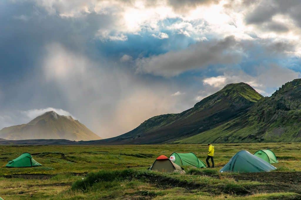 kamperen in ijsland