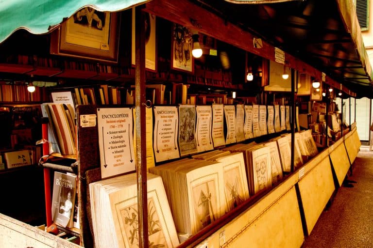 antiek boekenkraampje lucca