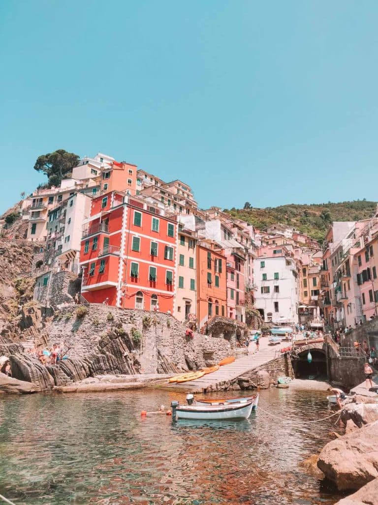 riomaggiore cinque terre ligurië Italië