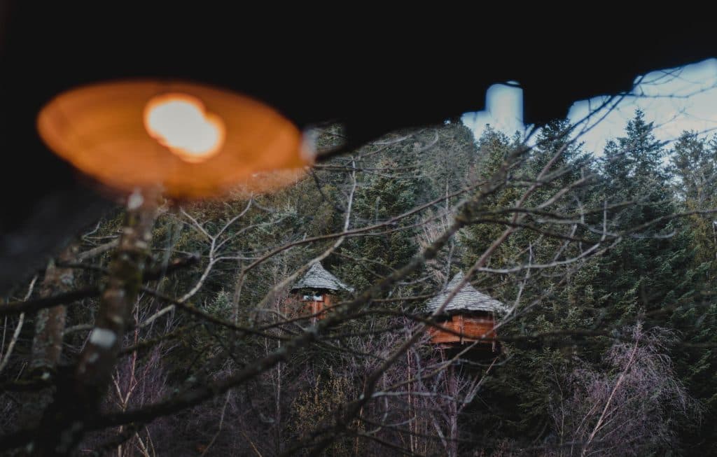 slapen in cabins vogezen