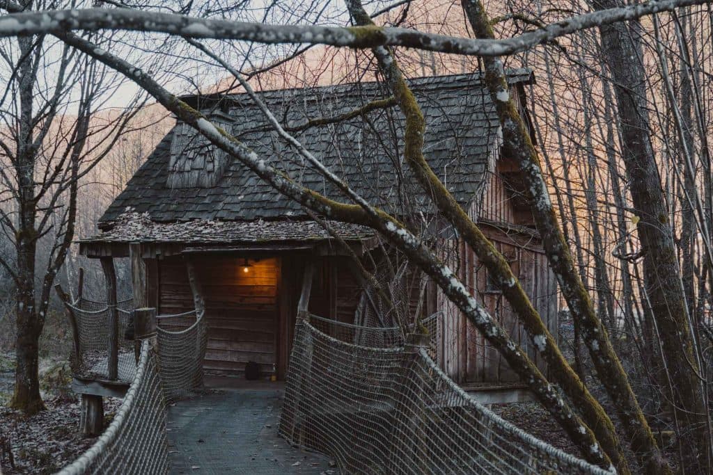 slapen in cabin vogezen