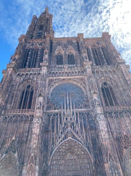kathedraal notre dame strasbourg frankrijk