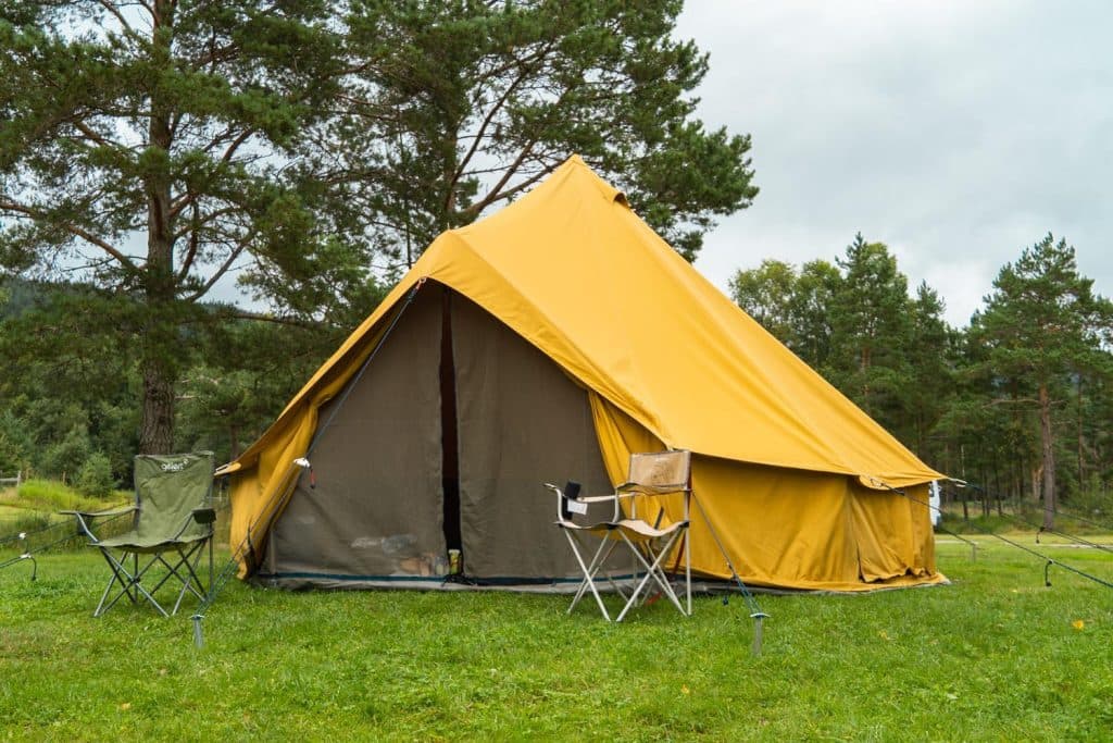 kamperen in noorwegen