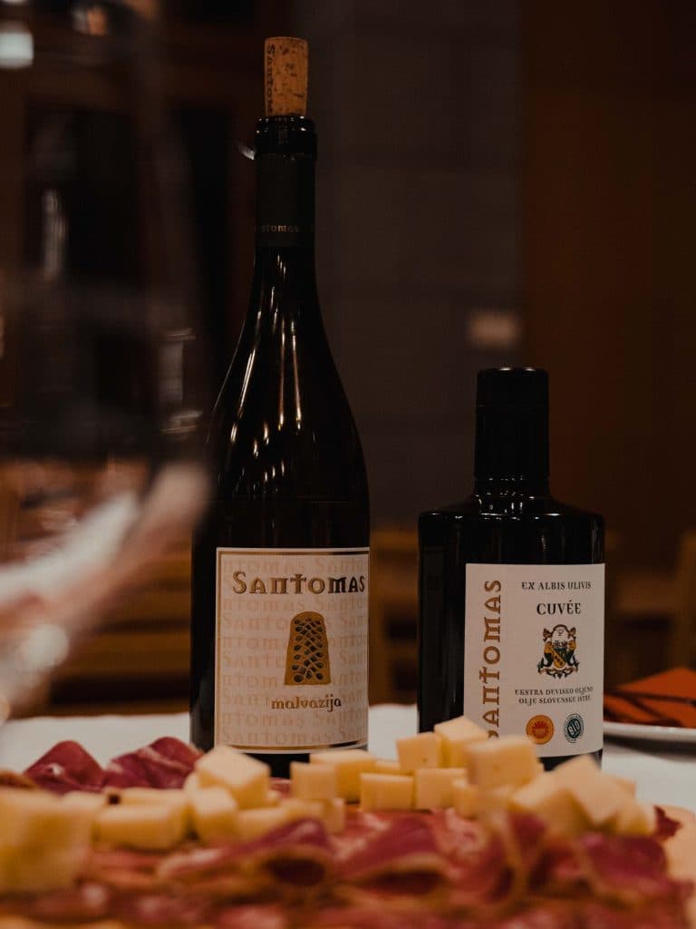 Impressies van het wijnhuis tijdens een rondleiding