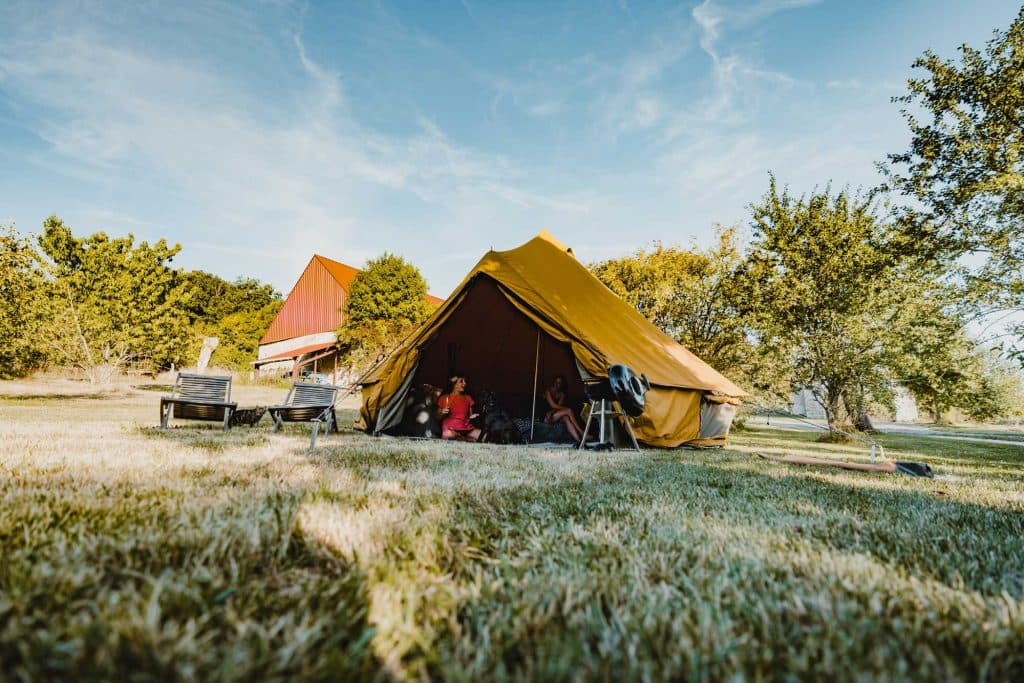 glampingtent huren in Leuven