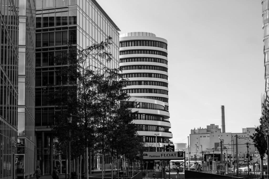 Architecturale sightseeing op citytrip.