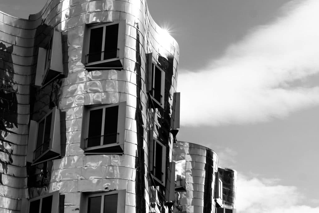 Mooi gebouw op citytrip in een grootstad.