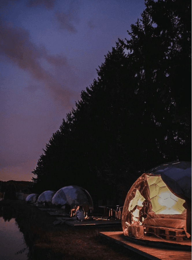 glamping belgie