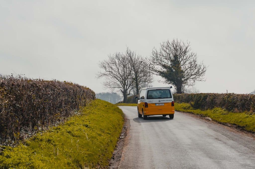 camperen in engeland