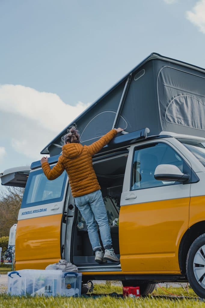 kamperen in engeland met busje