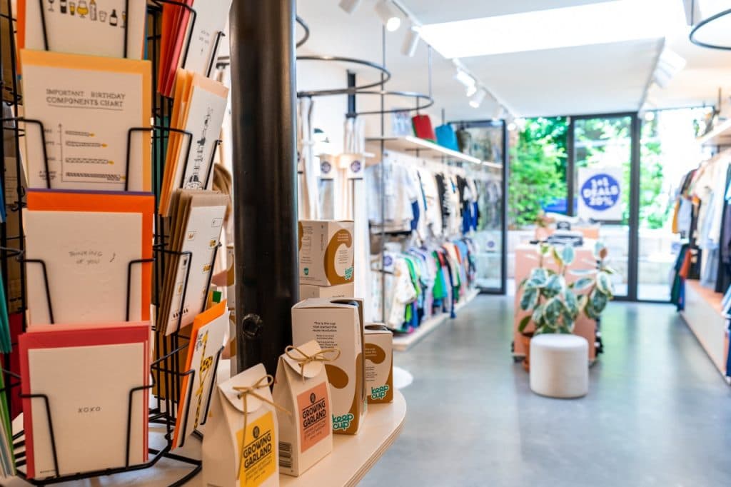 Supergoods, een van de vele hippe concept stores in Mechelen.