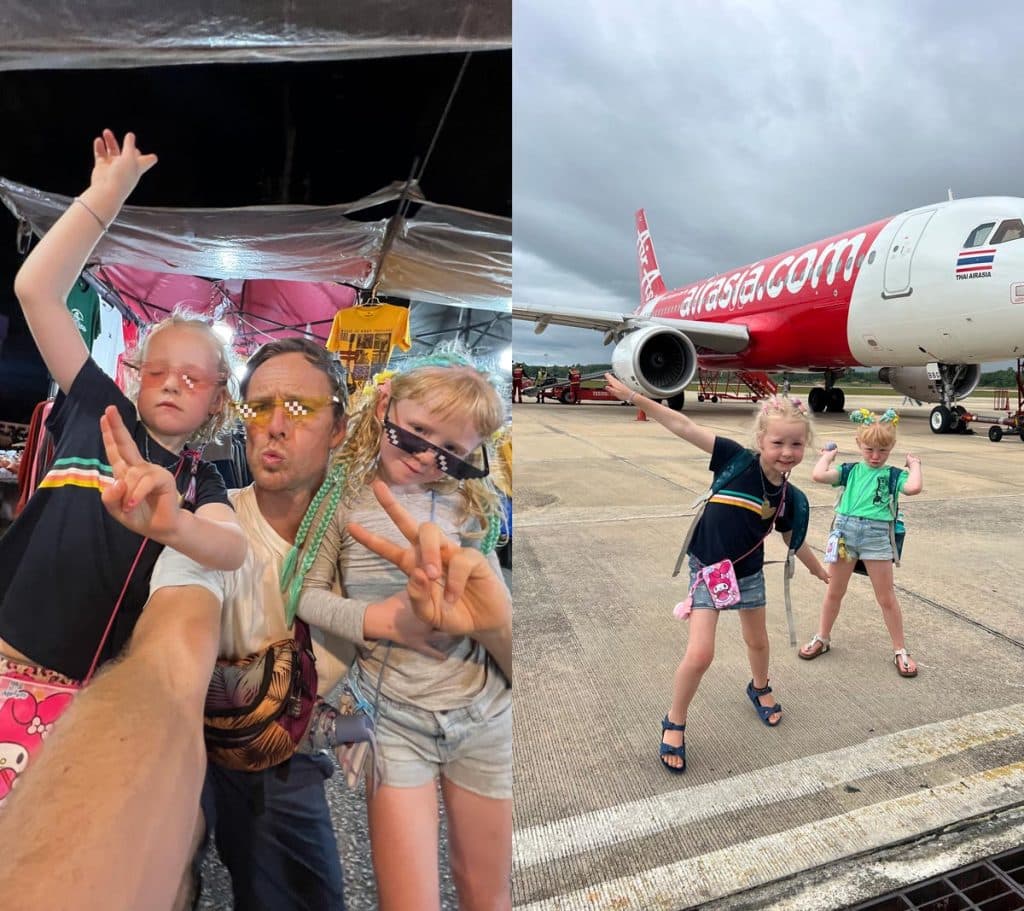 vliegen naar thailand