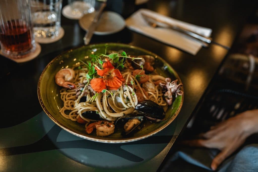 Pasta vongole in het lekkerste restaurant van Hasselt