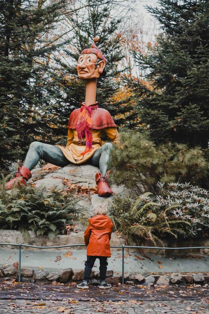 langnek in de efteling