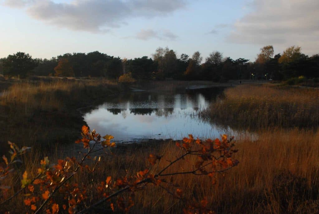 wandelen aan de keiheuvel