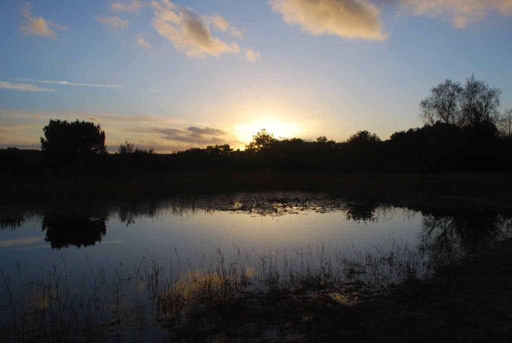 wandelen aan de keiheuvel