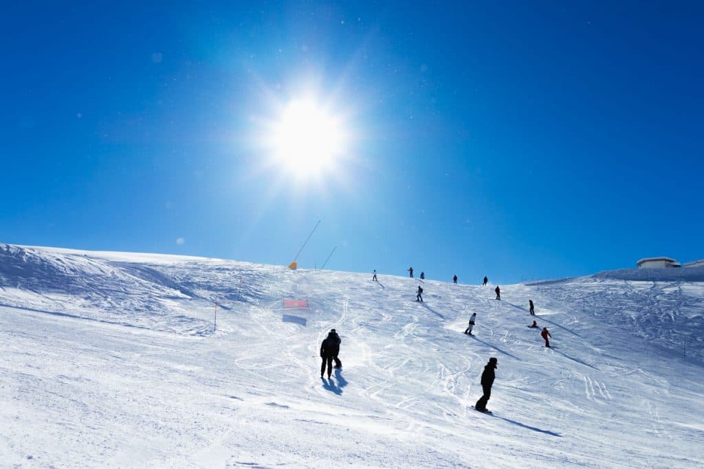 Skien en snowboarden in valle d'aoste Breuil-Cervinia