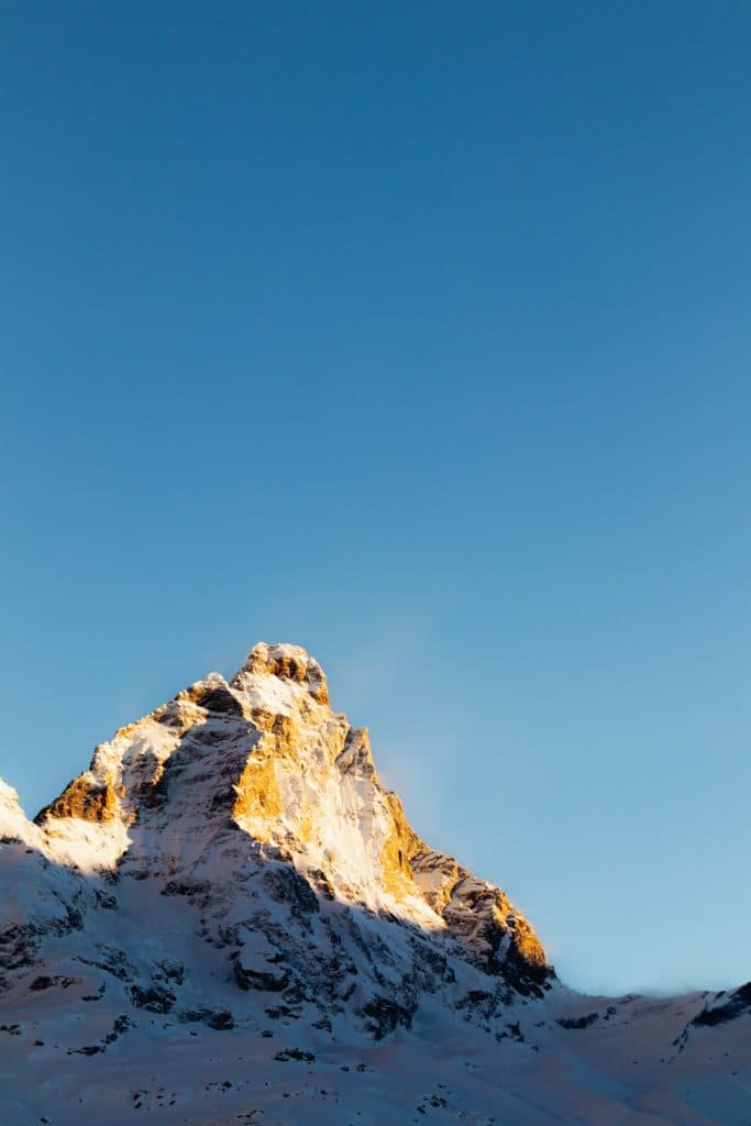 Skien en snowboarden in valle d'aoste Breuil-Cervinia