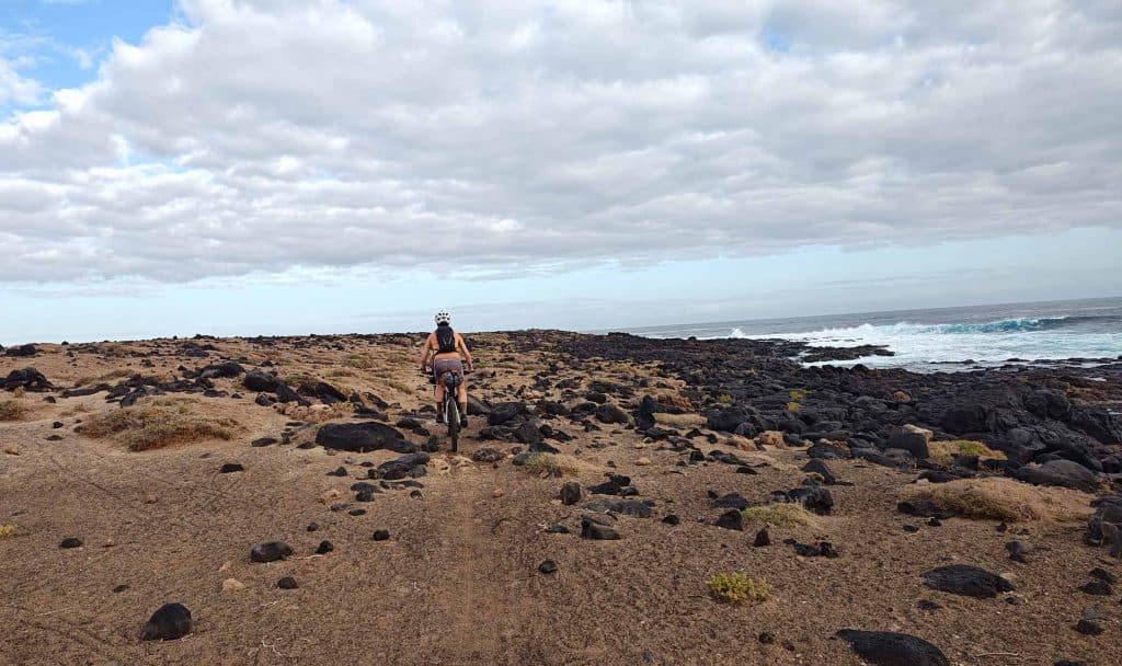 bikepack tocht granguance canarische eilanden lanzarote