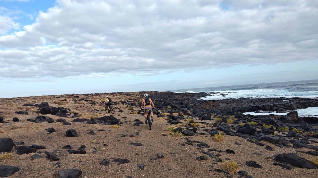 bikepack tocht granguance canarische eilanden lanzarote