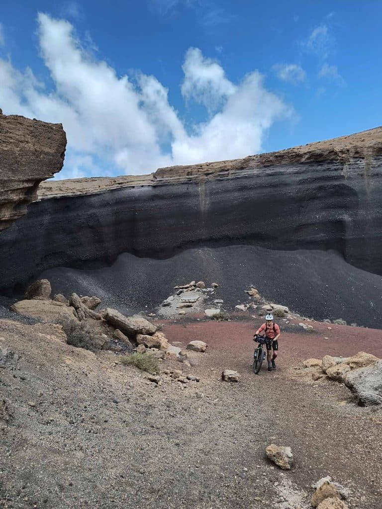 bikepack tocht granguance canarische eilanden lanzarote