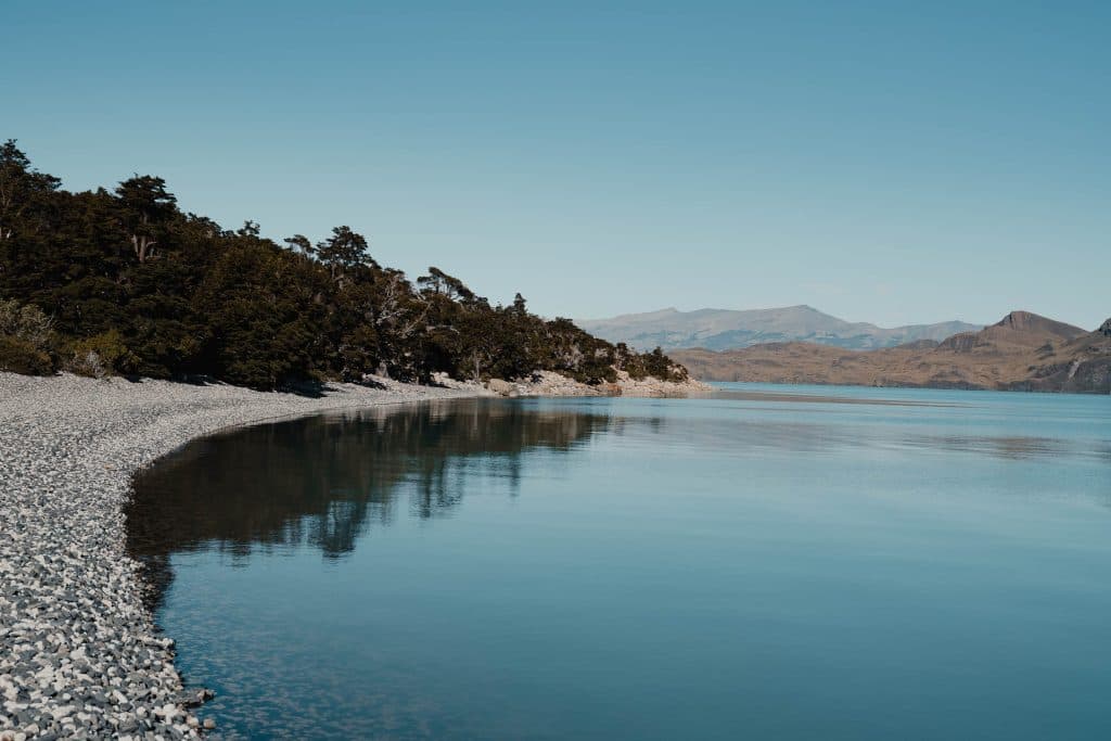 de w-trek stappen in torres del paine
