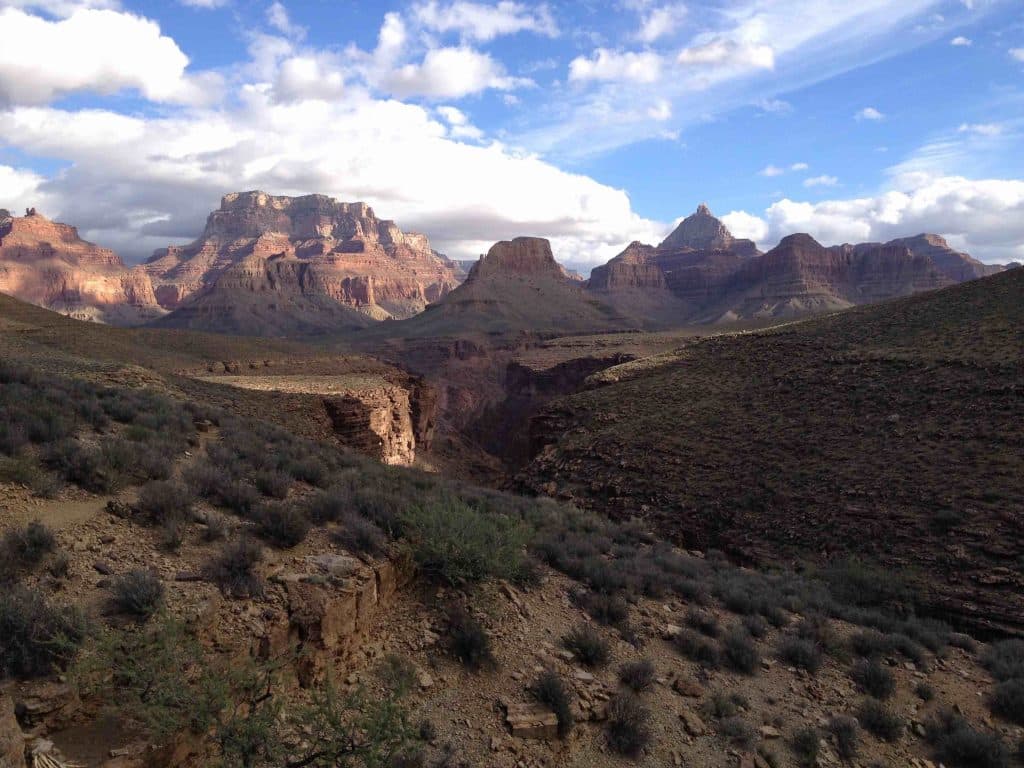 Wandelingetje om Grapevine Canyon heen.