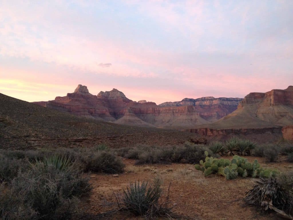 Net in de volgende regio is er een mooi tent plekje.